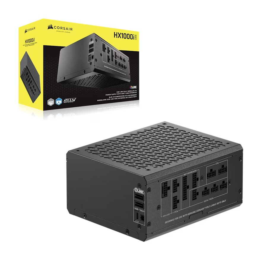 Corsair HX1000i SHIFT Fully Modular Platinum ATX Power