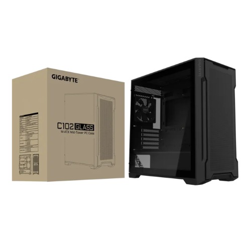 Gigabyte C102 GLASS BlackMid Tower case