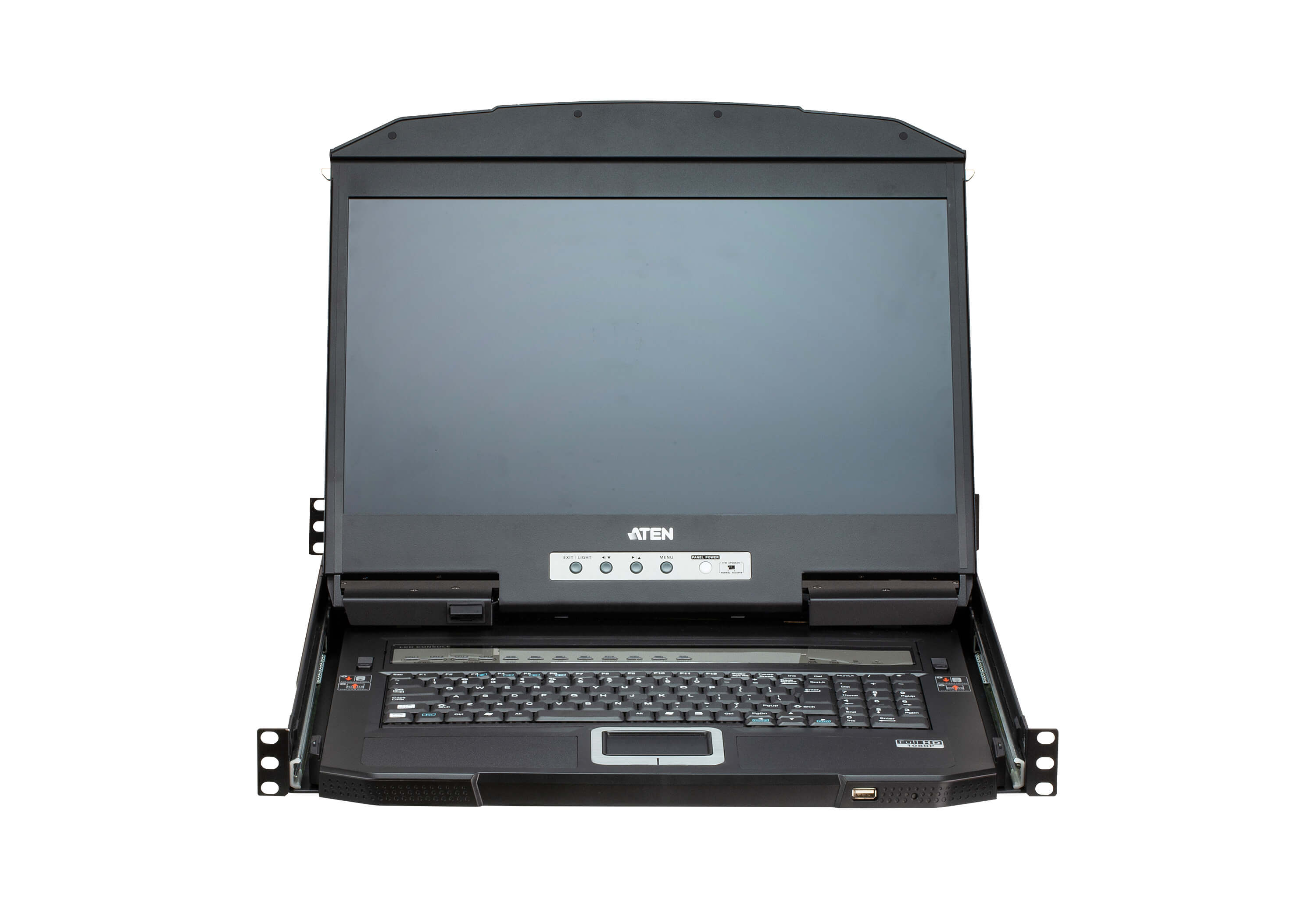 Aten 18.5" Short Depth 4-Port HDMI LCD KVM
