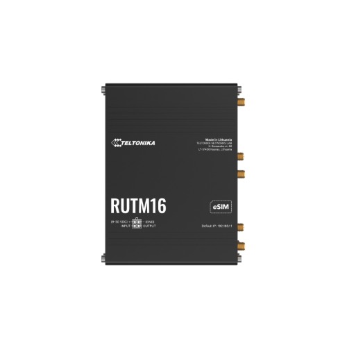 Teltonika RUTM16 CAT 6 LTE ROUTER
