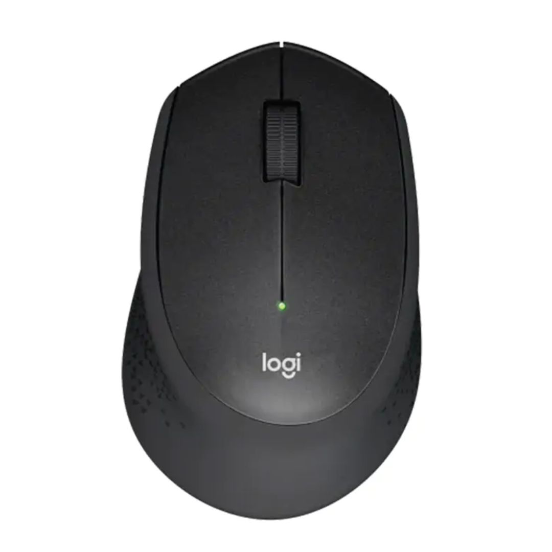 Logitech M331 SILENT PLUS Wireless Mouse Black DPI (Min