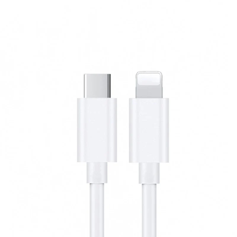 USP Lightning to USB-C Fast Charge Mini Cable (1M) White