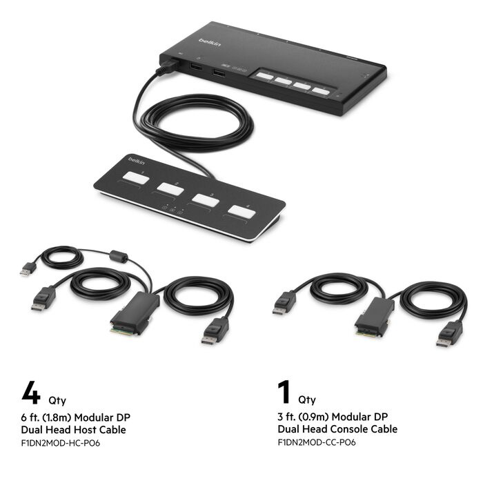 Belkin F1DN204MOD-PP-4