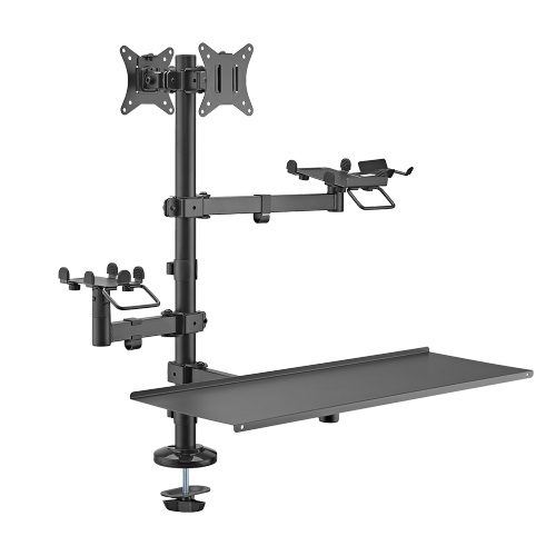 Brateck POS Mounting Solution For Dual Screens (with