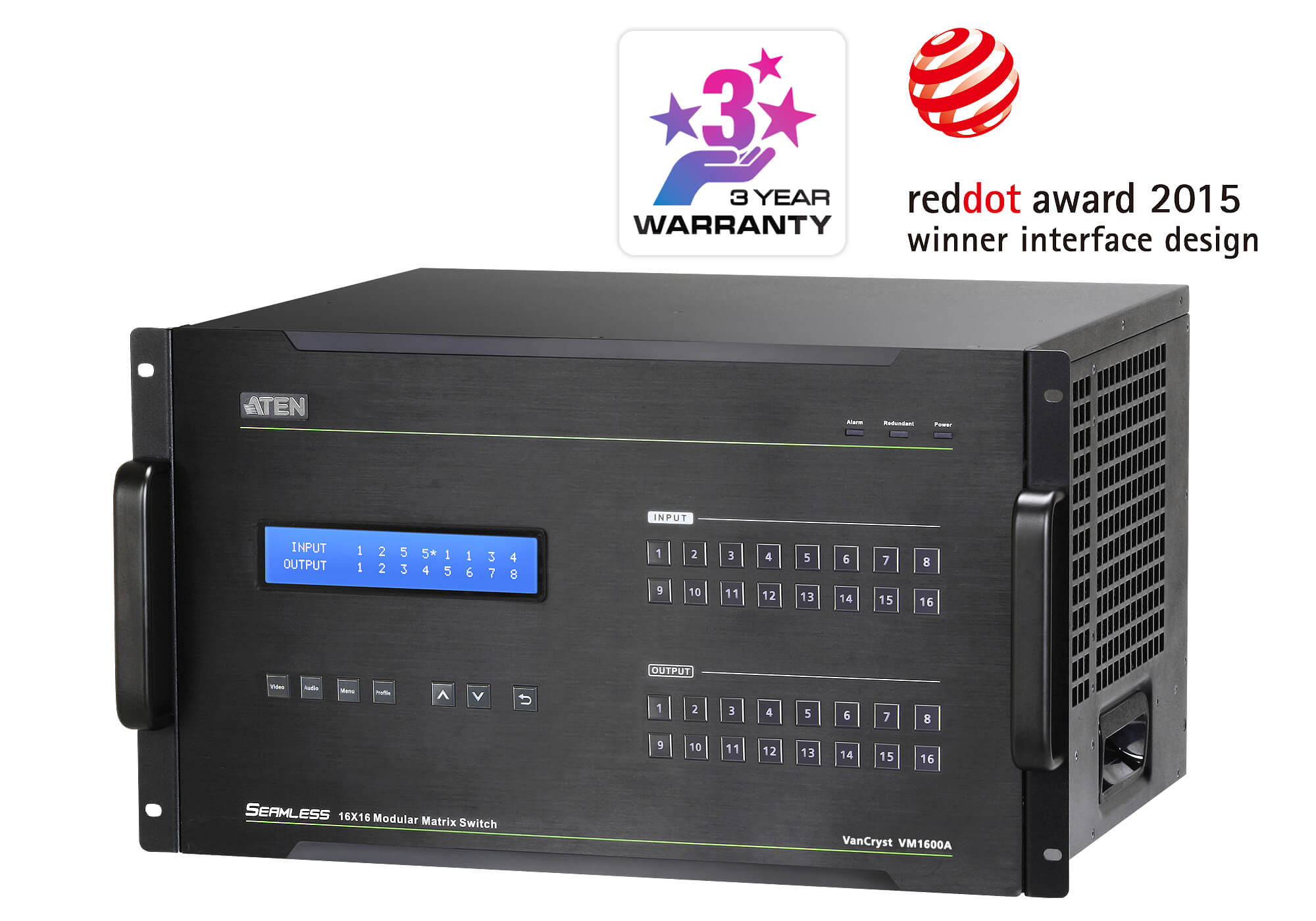 Aten 16x16 Modular Digital Matrix with Scaler