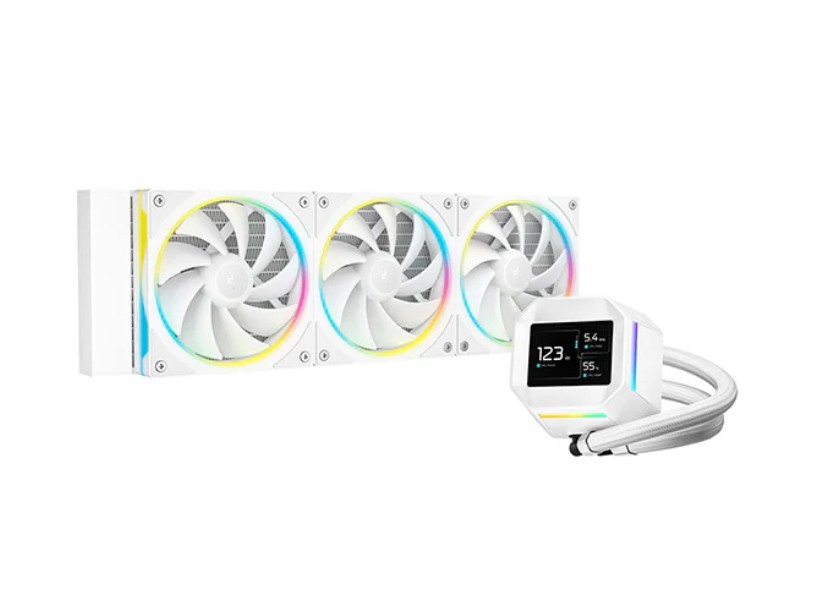 DeepCool LM360 ARGB Liquid Cooler Mini LCD Screen