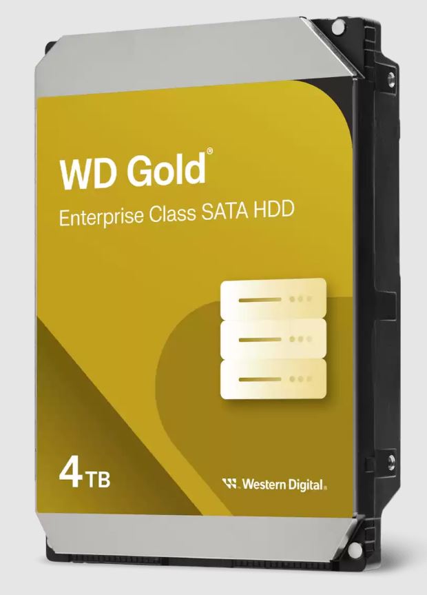 Western Digital Gold 4TB 3.5' Enterprise Class SATA 6 Gb/s