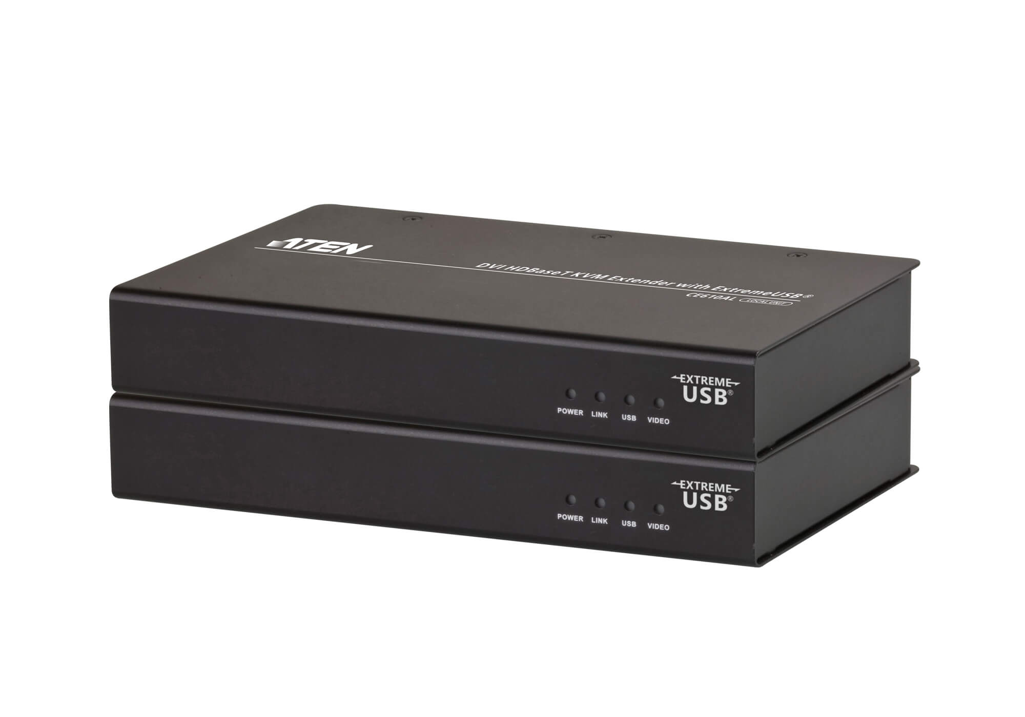 Aten USB Single Link DVI KVM Console Extender with 3x