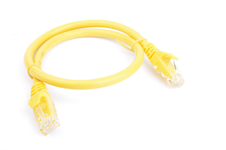 8Ware CAT6 Cable 0.25m (25cm)- Yellow Premium RJ45 Ethernet