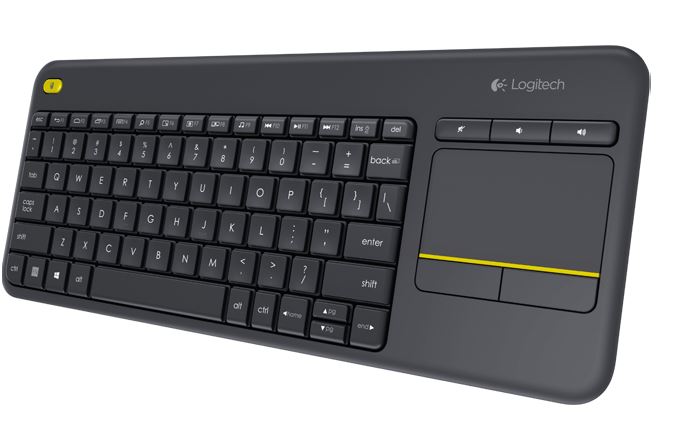 Logitech K400 Plus Wireless Keyboard with Touchpad &