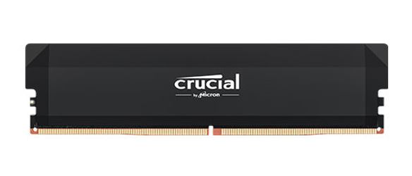 Crucial Pro 16GB (1x16GB) DDR5 UDIMM 6400MHz CL32 Black Heat