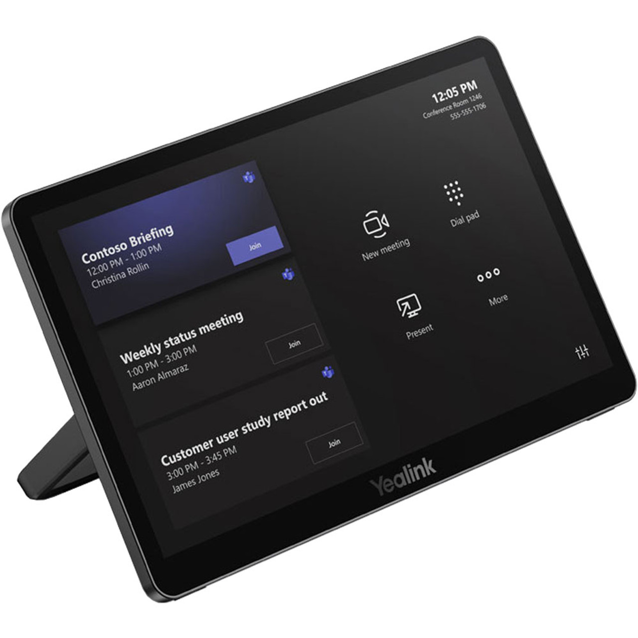 Yealink MTouch Plus 11.6-Inch 1080P Touch Panel