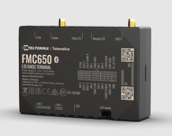 Teltonika 4G LTE Cat 1 Tracker for Advanced Applications