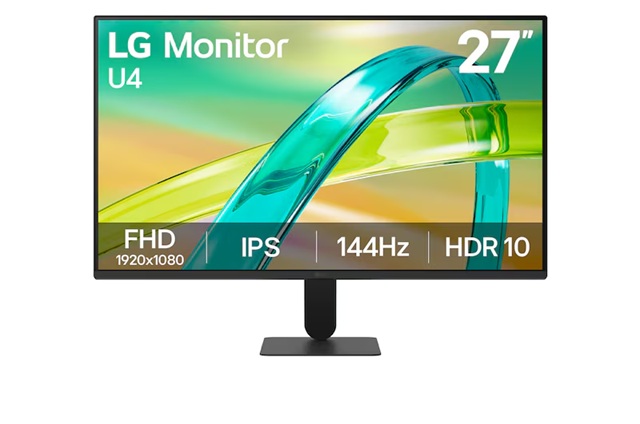 LG 27" IPS Full HD 144Hz Monitor