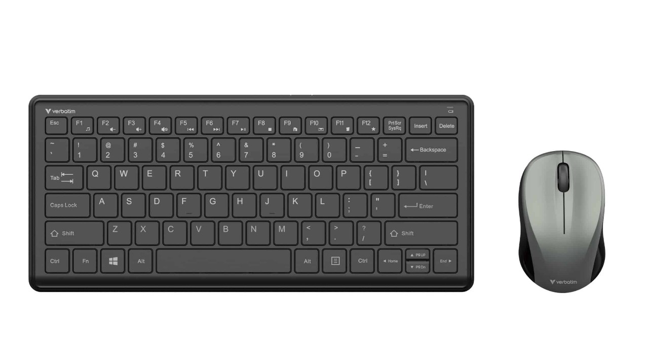 **ON SPECIAL**Verbatim Compact Silent Wireless Keyboard and
