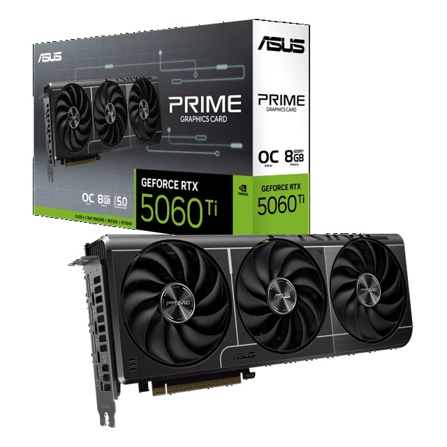 ASUS nVidia GeForce PRIME RTX™ 5060 Ti 8GB GDDR7 OC Edition