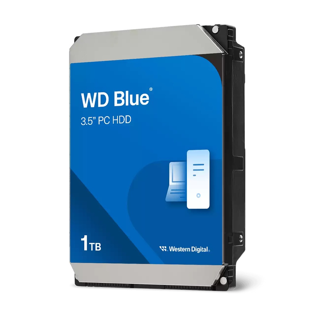 Western Digital WD Blue 1TB 3.5" HDD SATA 6Gb/s 5400RPM 64MB