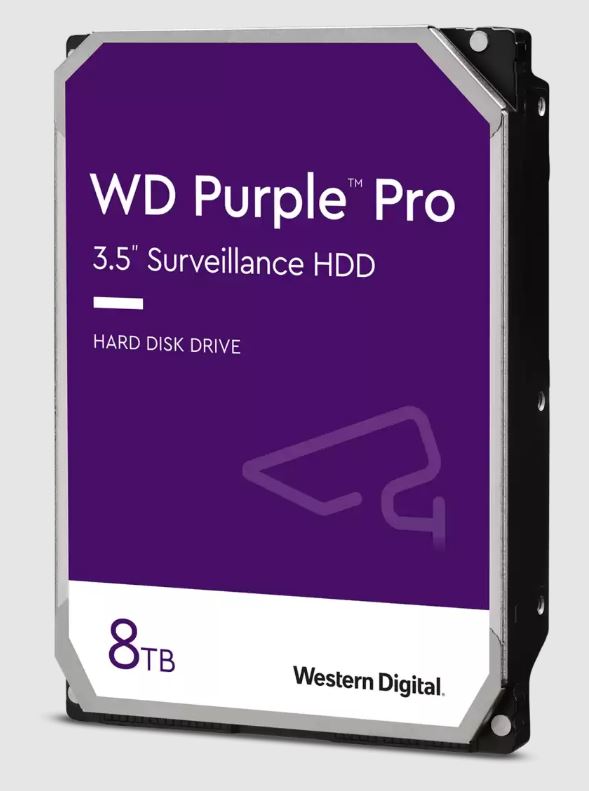 Western Digital WD Purple Pro 8TB 3.5" Surveillance HDD
