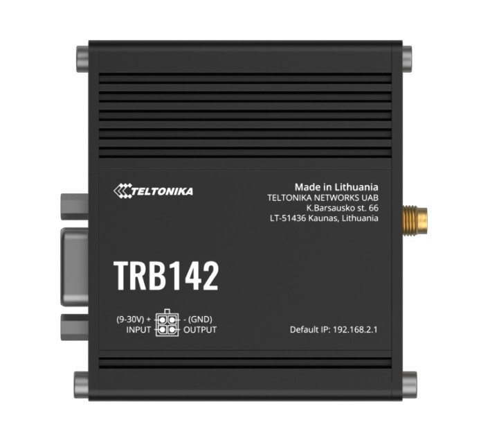 Teltonika TRB142 Industrial Rugged LTE RS232 Gateway