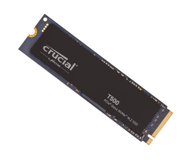 Crucial T500 1TB Gen4 NVMe SSD - 7300/6800 MB/s R/W 600TBW