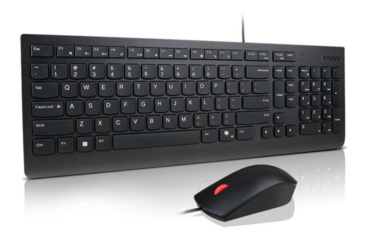 Lenovo Universal Wired USB Keyboard Mouse Combo Adjustable