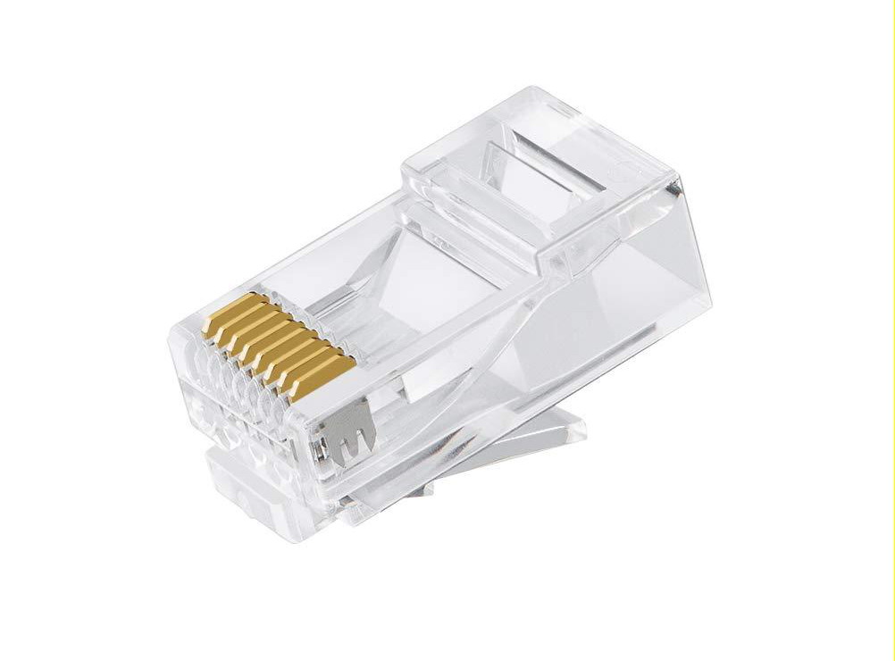 Astrotek CAT6 UTP -RJ45 Connector 8P8C Network Plug 3 Prong