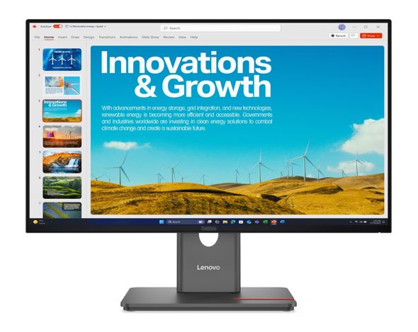 LENOVO ThinkVision P24qd-40 23.8"/24" QHD IPS Monitor 2K