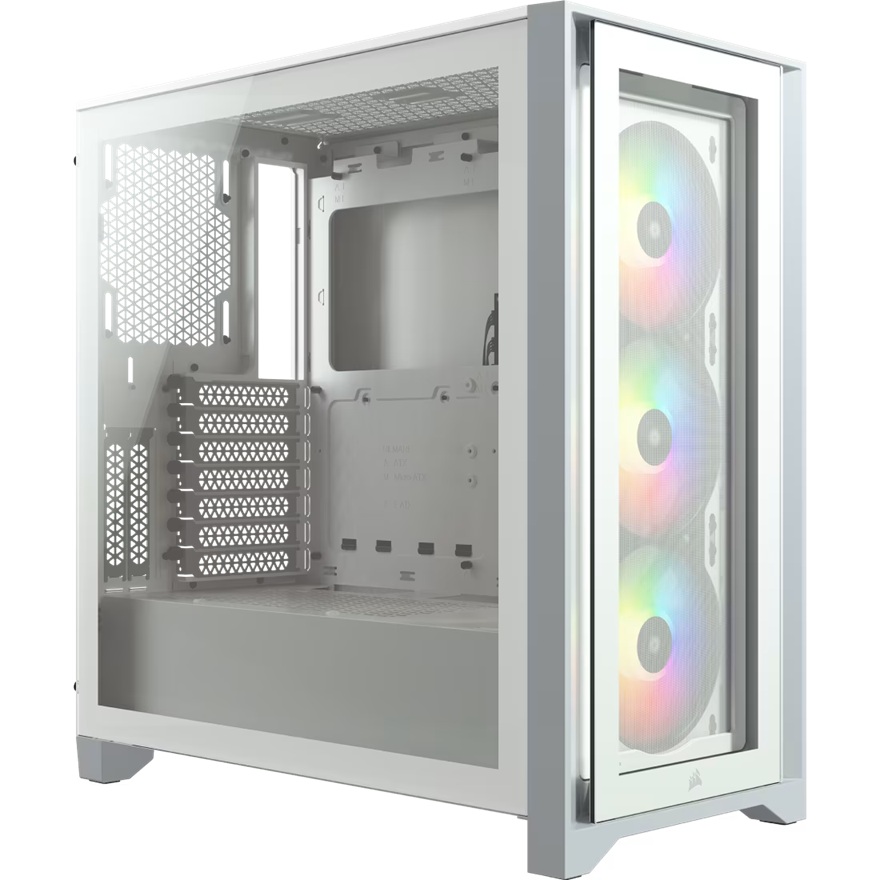 Corsair iCUE 4000X RGB Tempered Glass Mid-Tower ATX Case