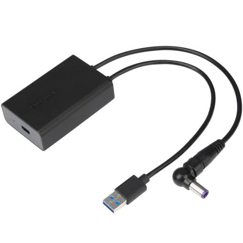 Targus USB-C USB-A DC Power Demultiplexer Adapter for