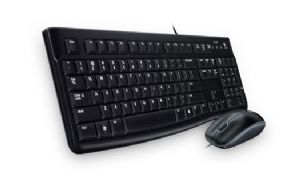 Logitech MK120 Keyboard & Mouse Combo Quiet typing and Spill