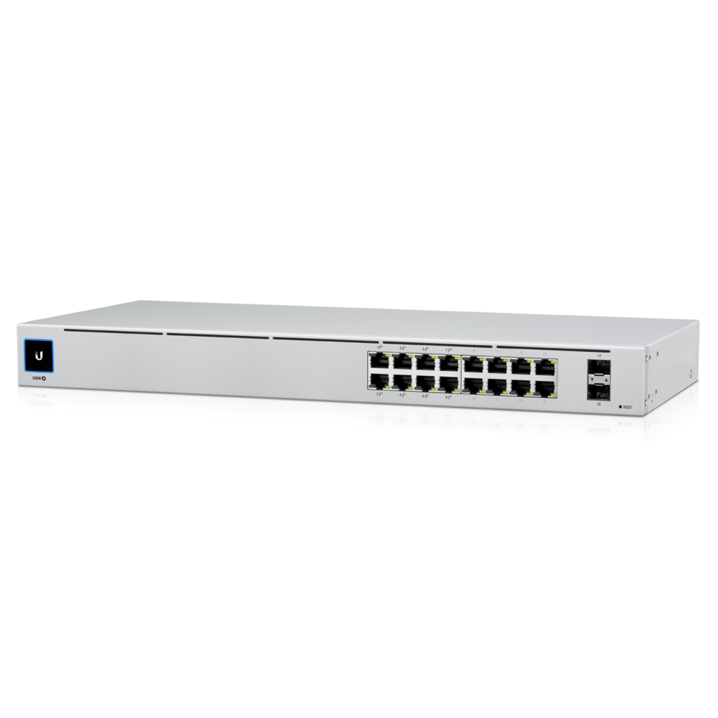 Ubiquiti UniFi 16-port Managed Gigabit Switch - 8x PoE+