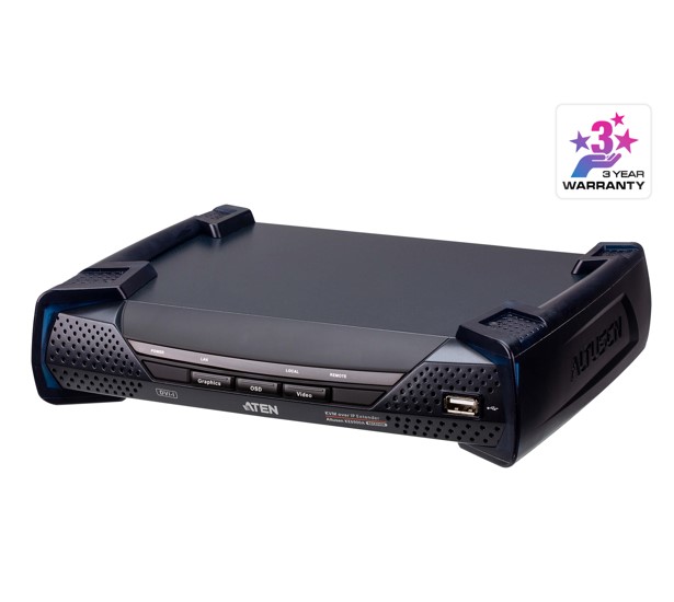 Aten DVI Single Display KVM over IP Receiver with SFP Fibre