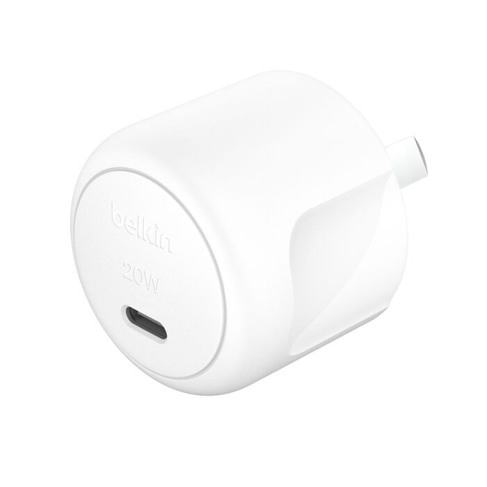 Belkin BoostCharge Compact 20W USB-C (PD 3.1) Wall Charger
