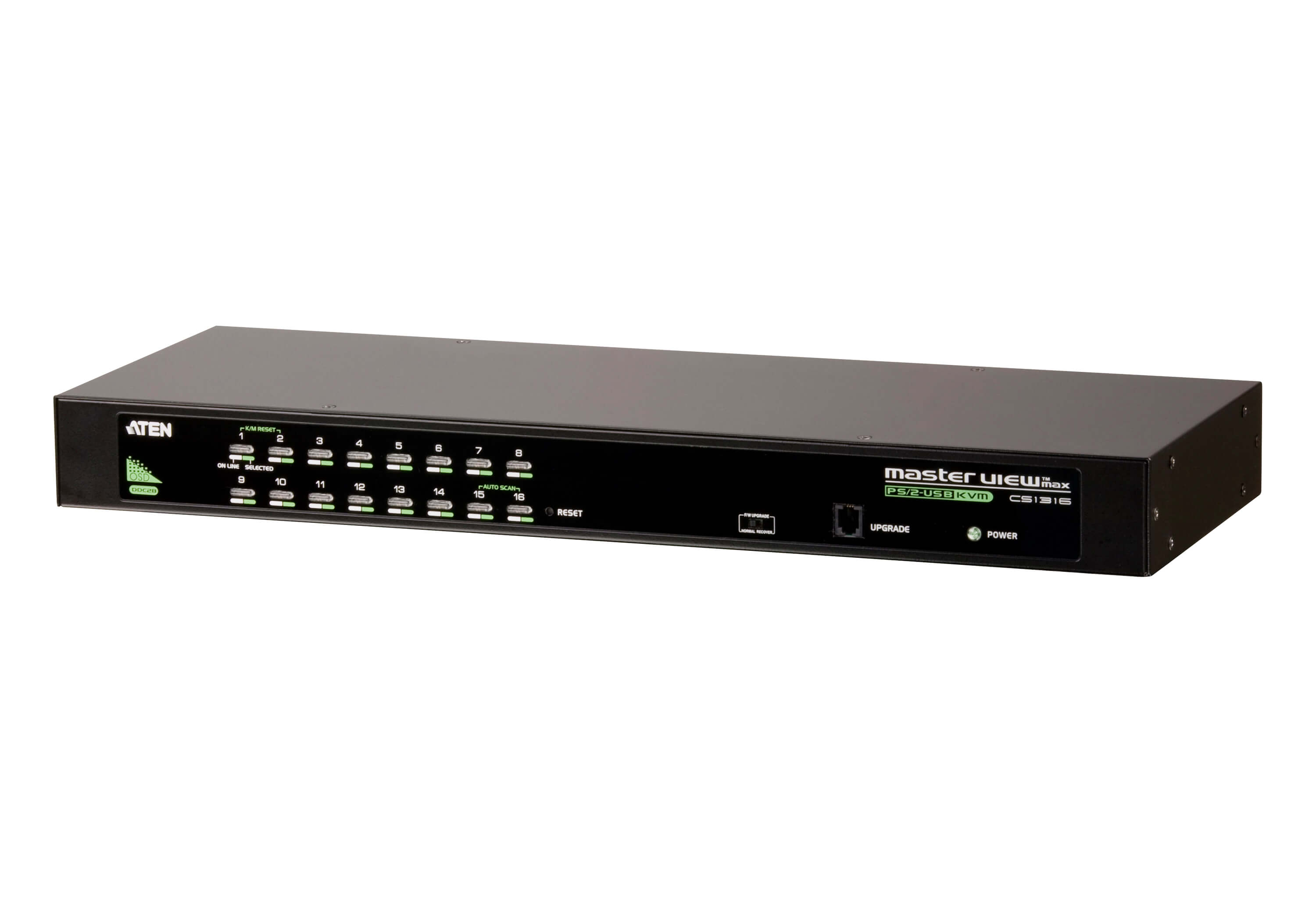 Aten Rackmount KVM Switch 16 Port VGA PS/2-USB