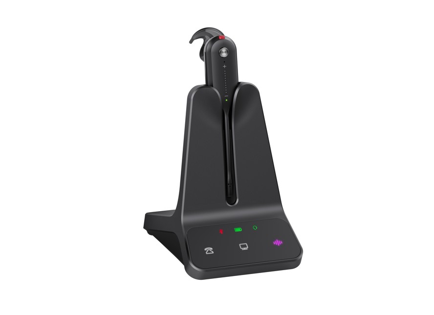 Yealink WH63 E2 Convertible DECT Wireless UC Headset 8 hours