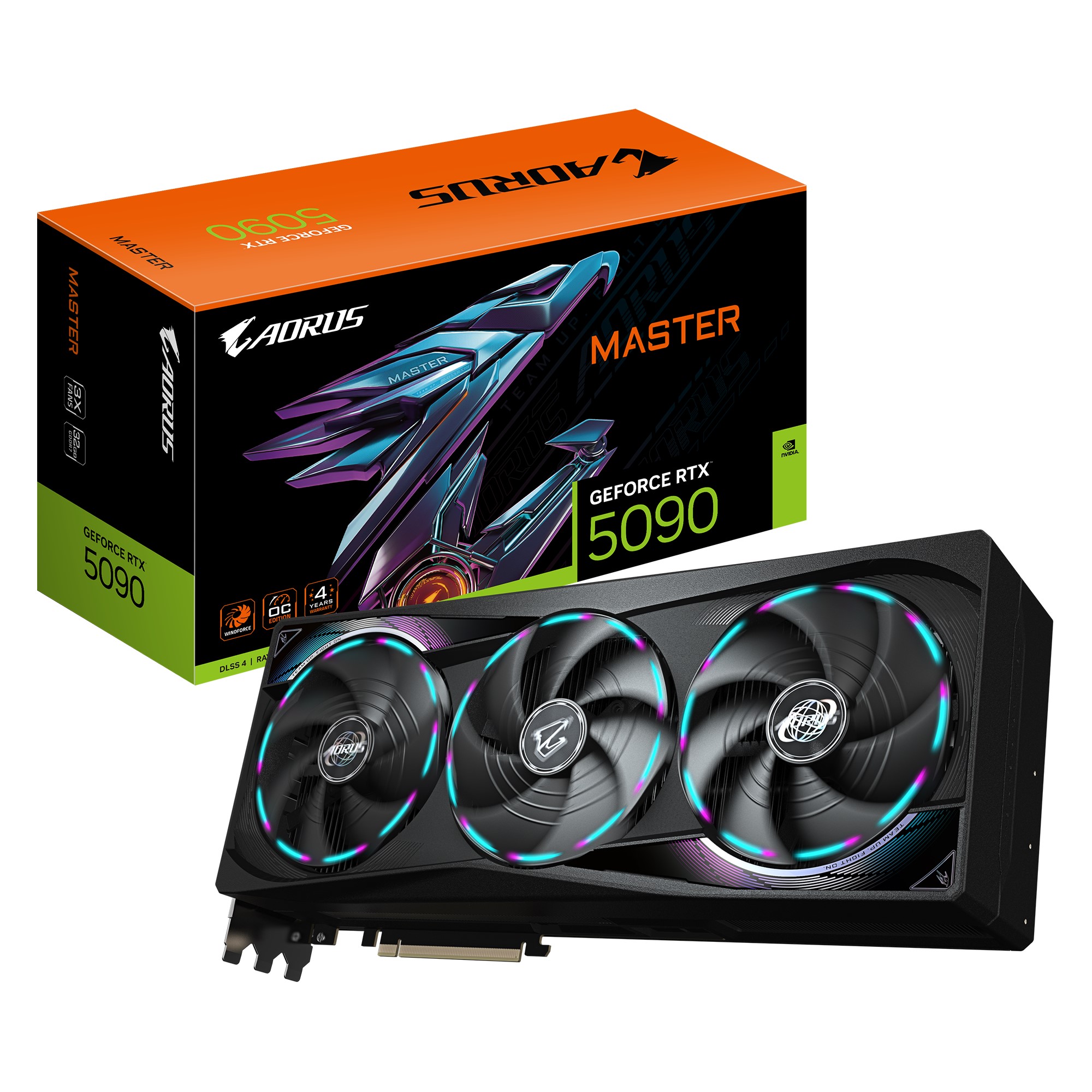 Gigabyte AORUS GeForce RTX™ 5090 MASTER 32G