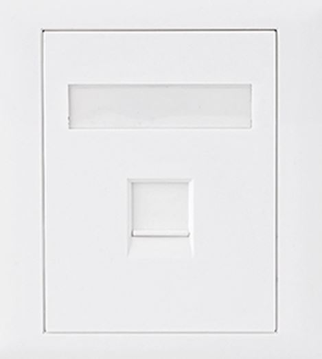 Astrotek CAT6 RJ45 Network Wall Face Plate Outlets 86x86mm 1