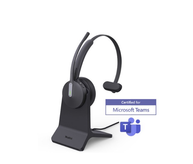 Yealink BH70 Bluetooth Wireless Mono Headset with Stand