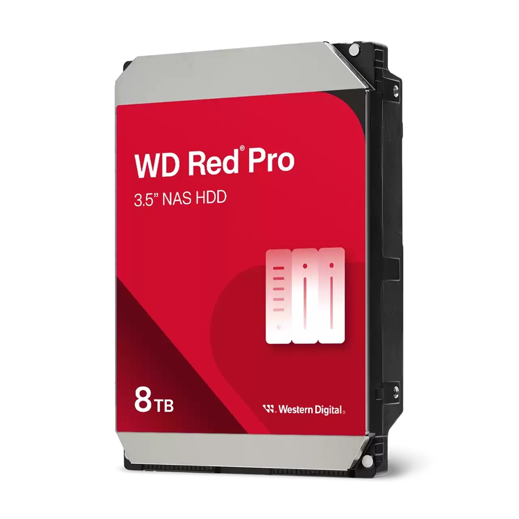 Western Digital WD Red Pro 8TB 3.5' NAS HDD SATA3 7200RPM