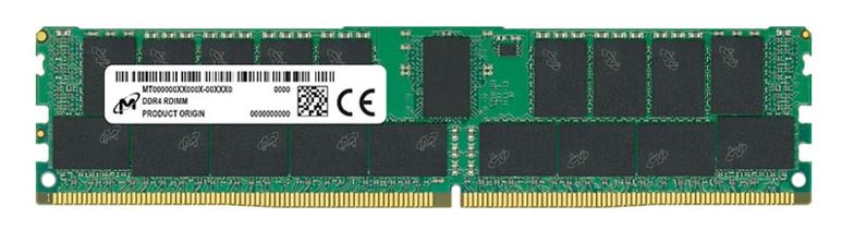 Micron 32GB (1x32GB) DDR4 RDIMM 3200MHz CL22 2Rx4 ECC