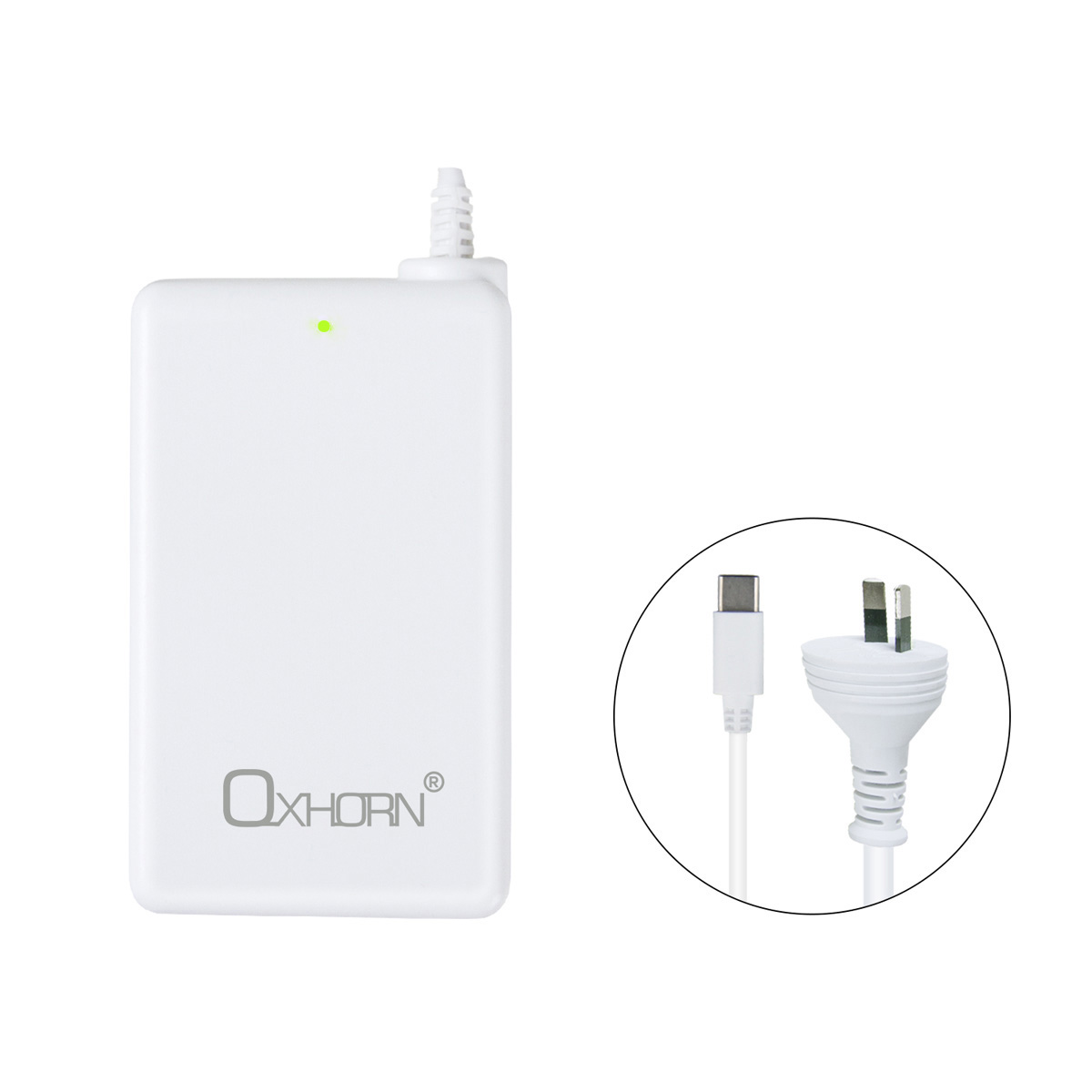 Oxhorn 65W AC Power Adapter USB-C Charger Power Delivery for