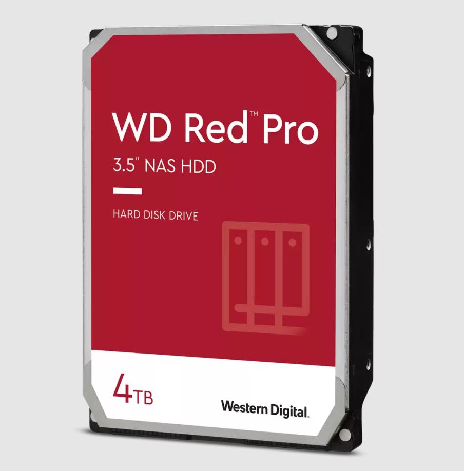 Western Digital WD Red Pro 4TB 3.5' NAS Hard Drive