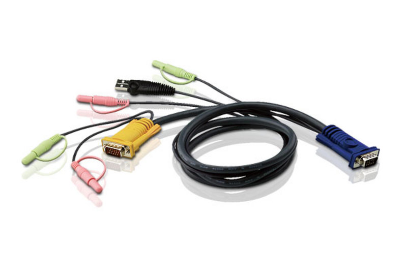 Aten KVM Cable 1.8m with VGA