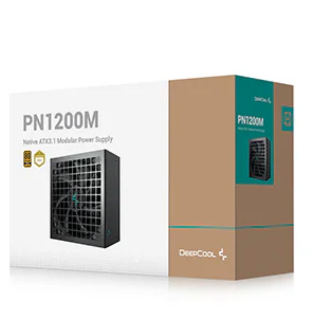 DeepCool PN1200M Gamer Storm 80+ Gold Black Fully Modular