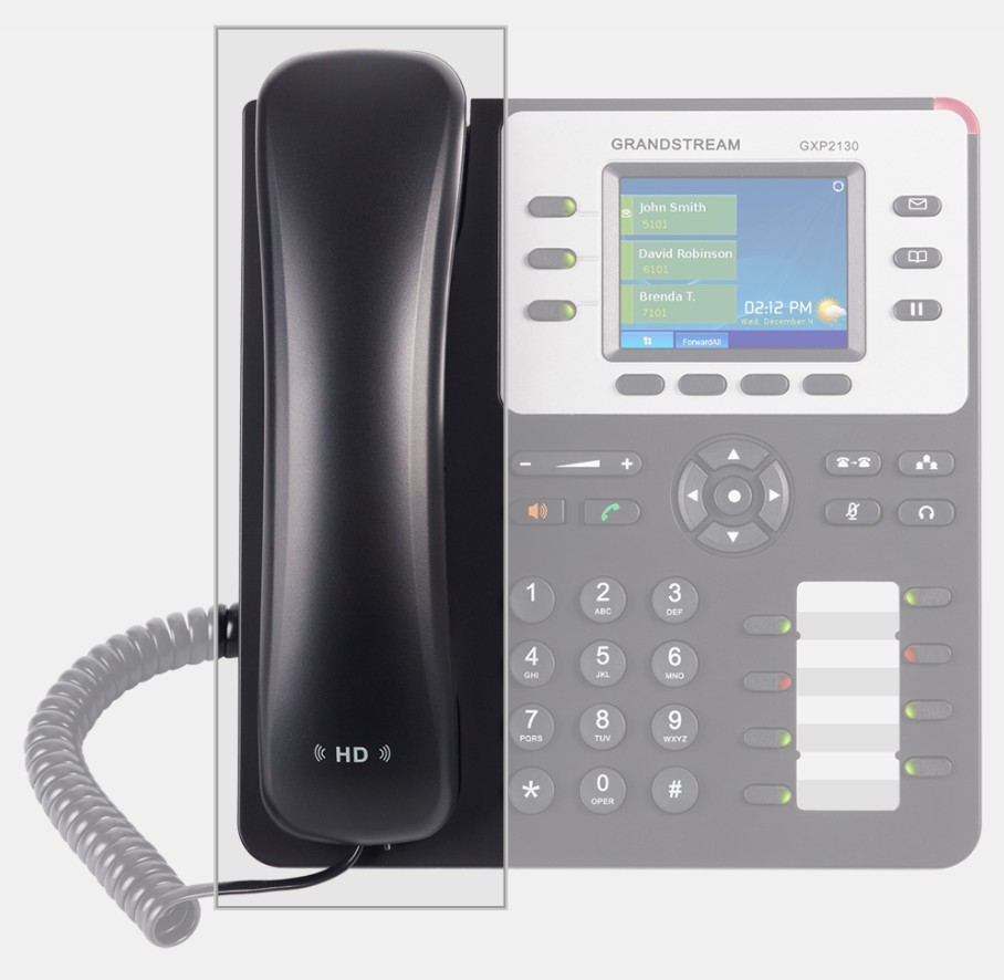 Spare handset for *LS Grandstream GXP2130 V2 3 Line IP Phone