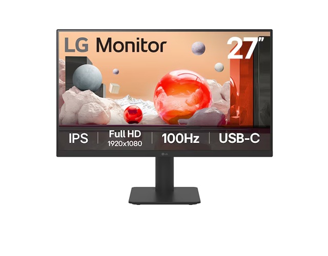 LG 27” IPS Full HD 100Hz Monitor