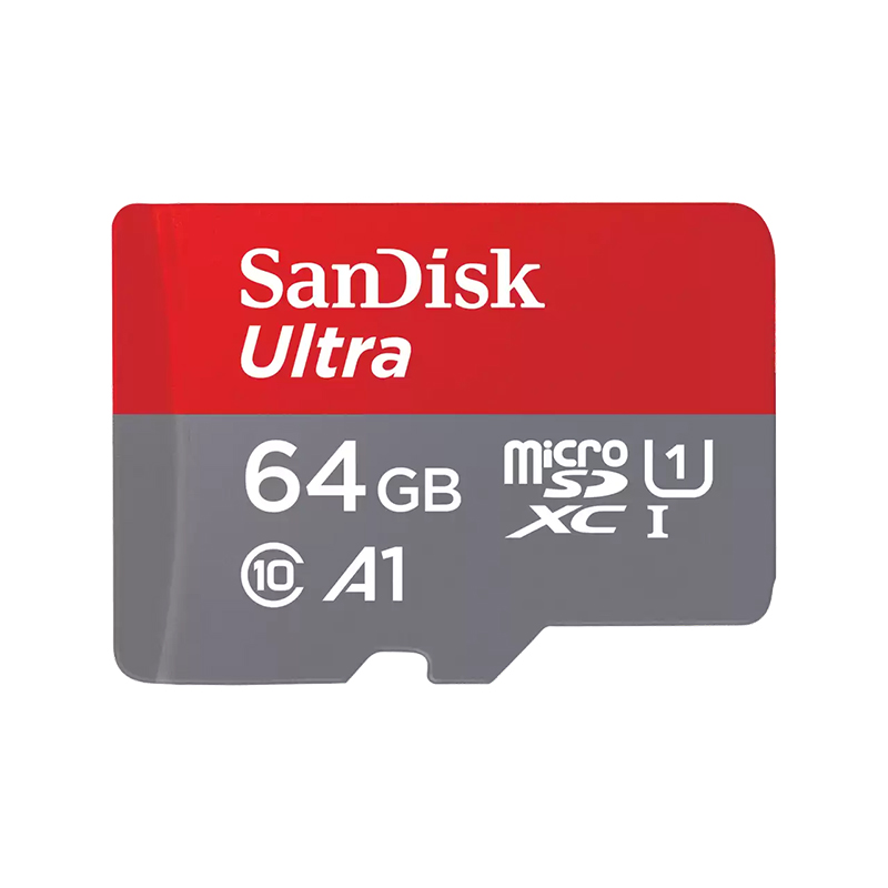 SanDisk Ultra 64GB microSD SDHC SDXC UHS-I Memory Card 140MB