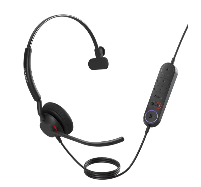 Jabra Engage 40 (Inline Link) MS Teams Mono USB-C/A Corded