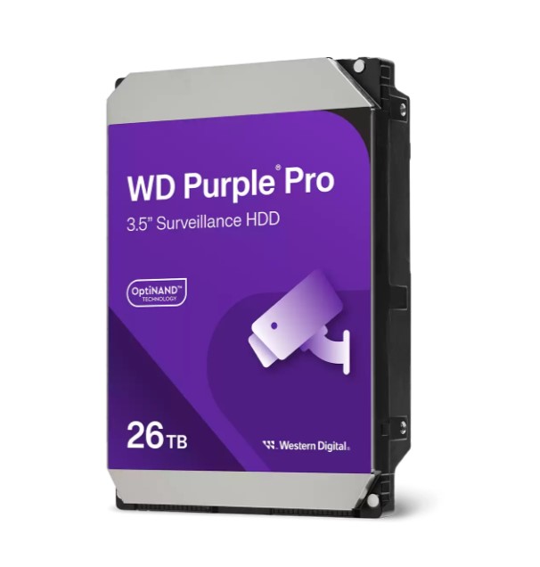 Western Digital WD Purple Pro 26TB 3.5' Surveillance HDD