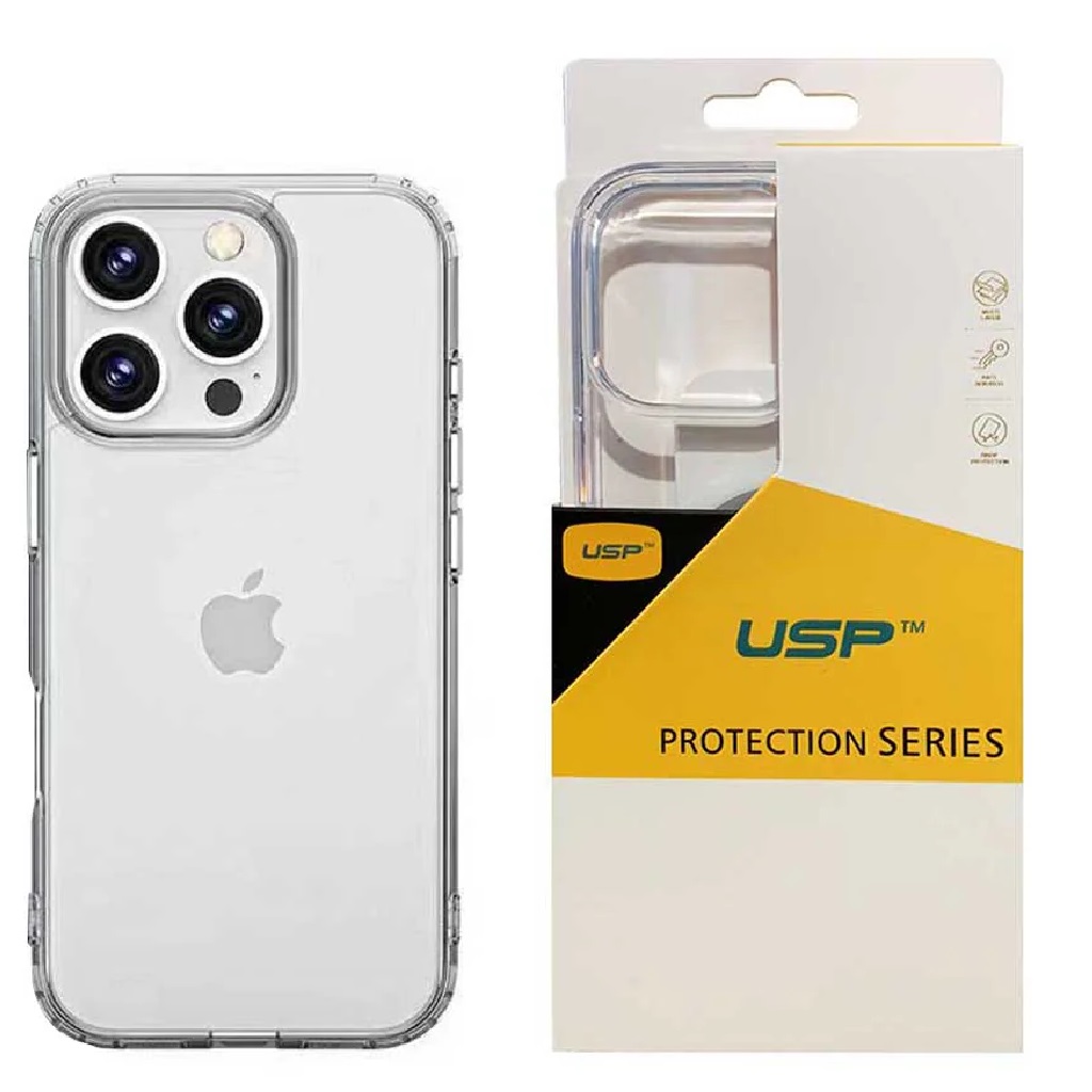 USP Apple iPhone 16 Pro Max (6.9") Clear Rock Shockproof
